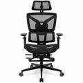 Chaise Ergonomique avec Repose-Pieds et Support Lombaire