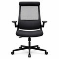 Fauteuil de Bureau Ergonomique avec Support Lombaire et Appui-tête Ajustable