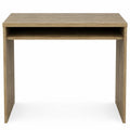 Table informatique moderne avec étagère spacieuse pour bureau ou salon